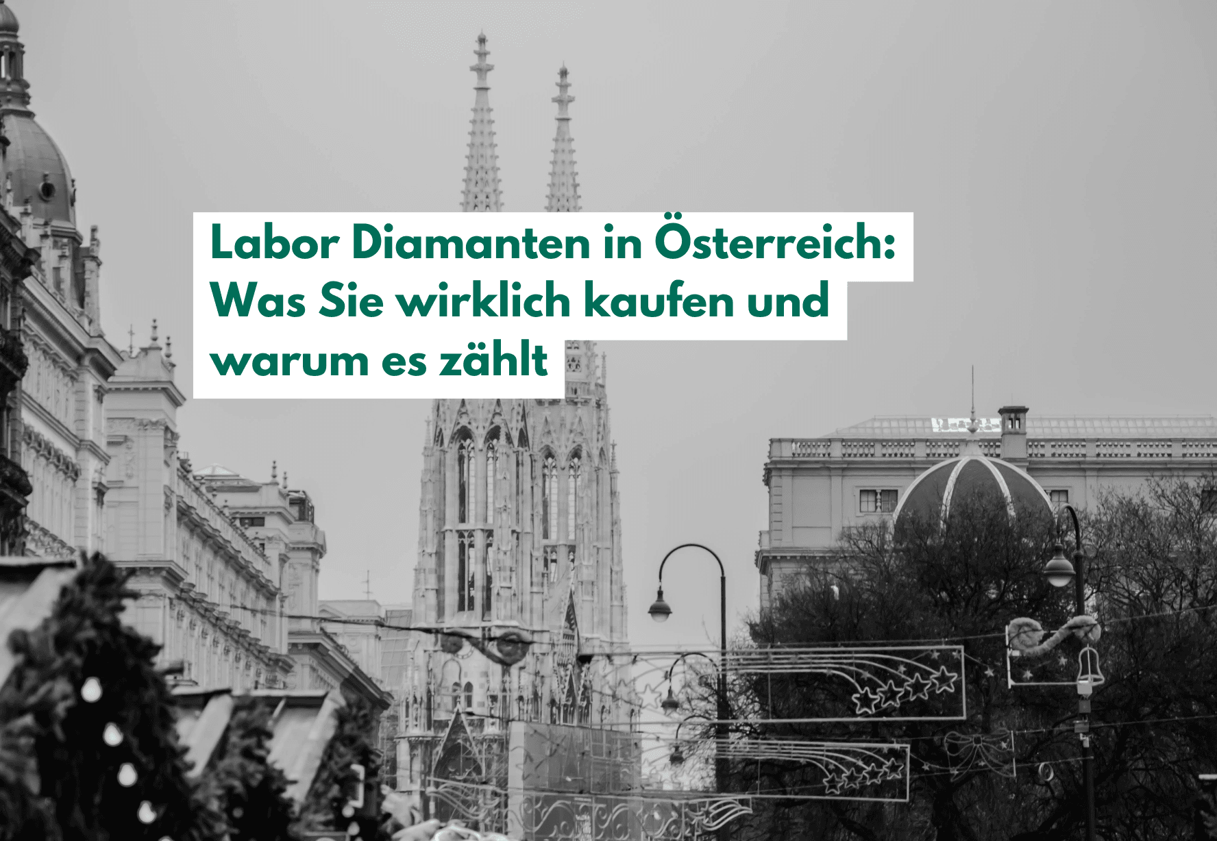 Labor Diamanten in Österreich Was Sie wirklich kaufen und warum es zählt